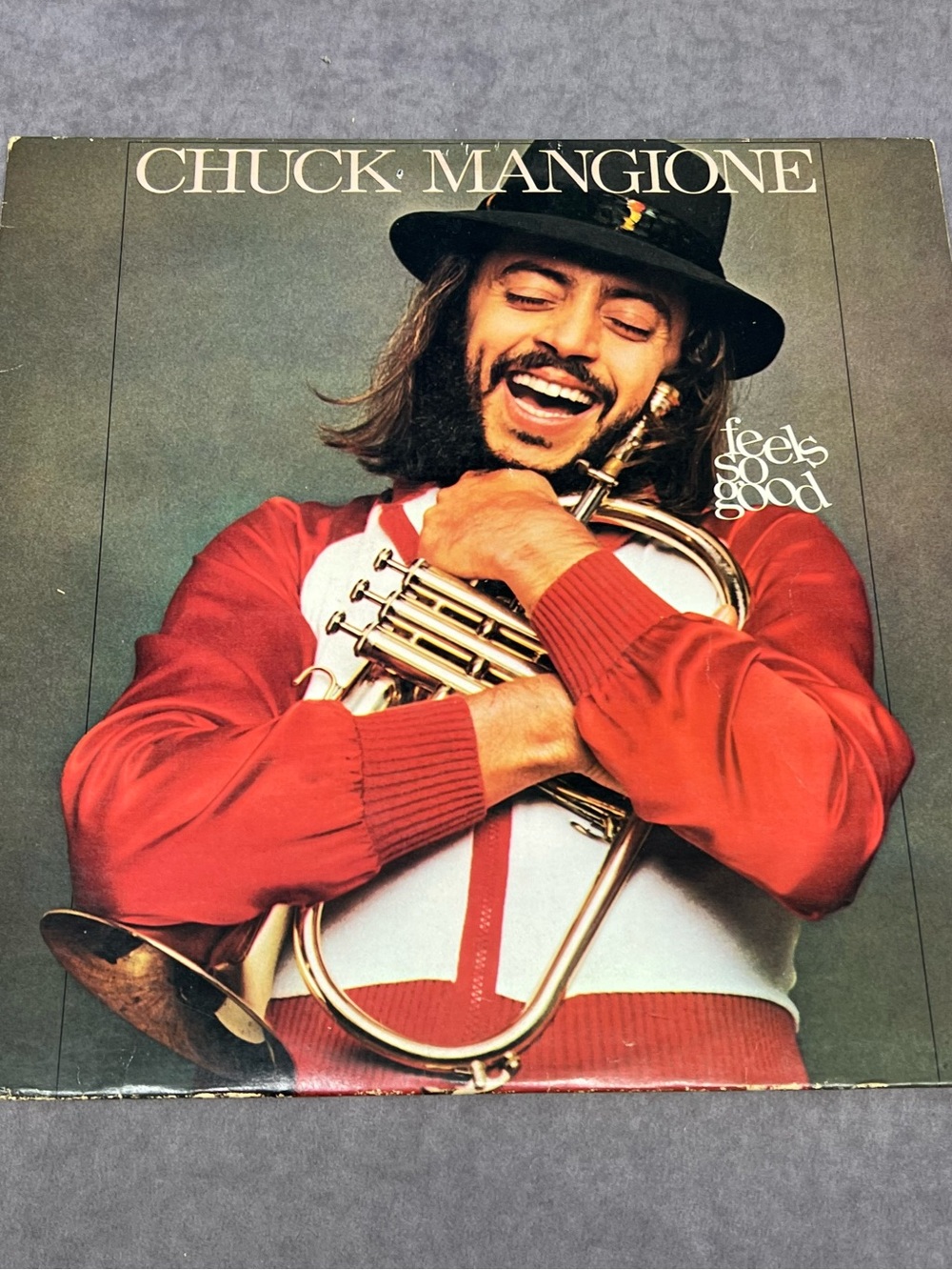 Chuck Mangione Feels So Good - Red Vinyl Album Cover